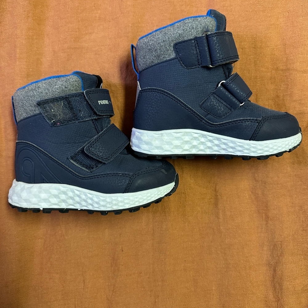 Waterproof Reimatec Navy Hallava Winter Boots 8.5/9 US